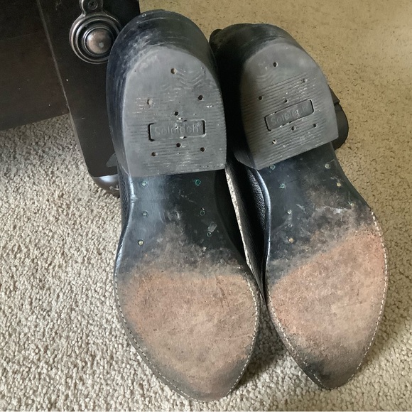 Men's Black Western Leather Boots - Picture 5 of 5